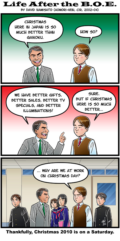 Life After the B.O.E.: Better Christmas
