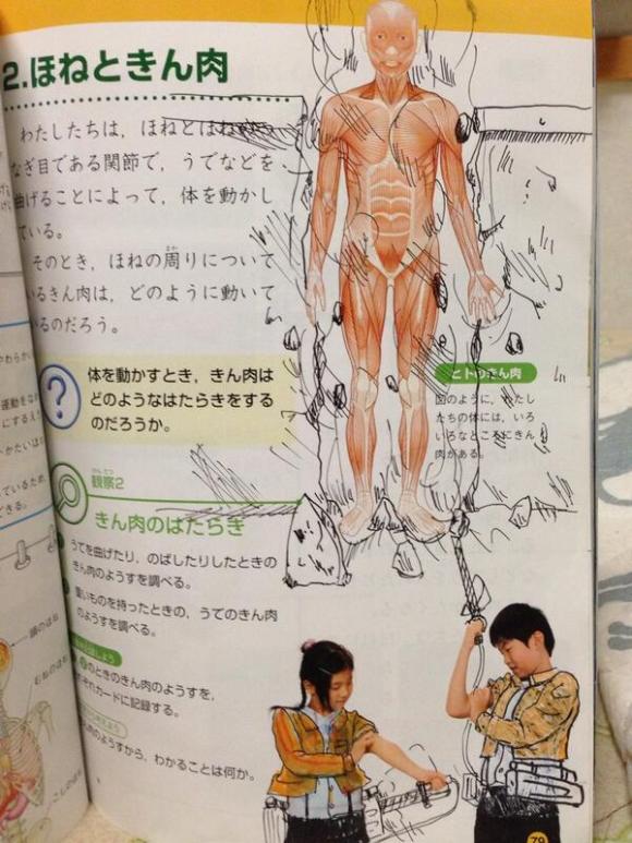 【RocketNews24】Possibly the greatest textbook doodles of all time16