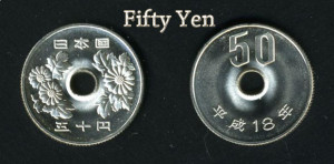 Why does the fifty yen coin have a hole? And other fun facts about Japanese coins6