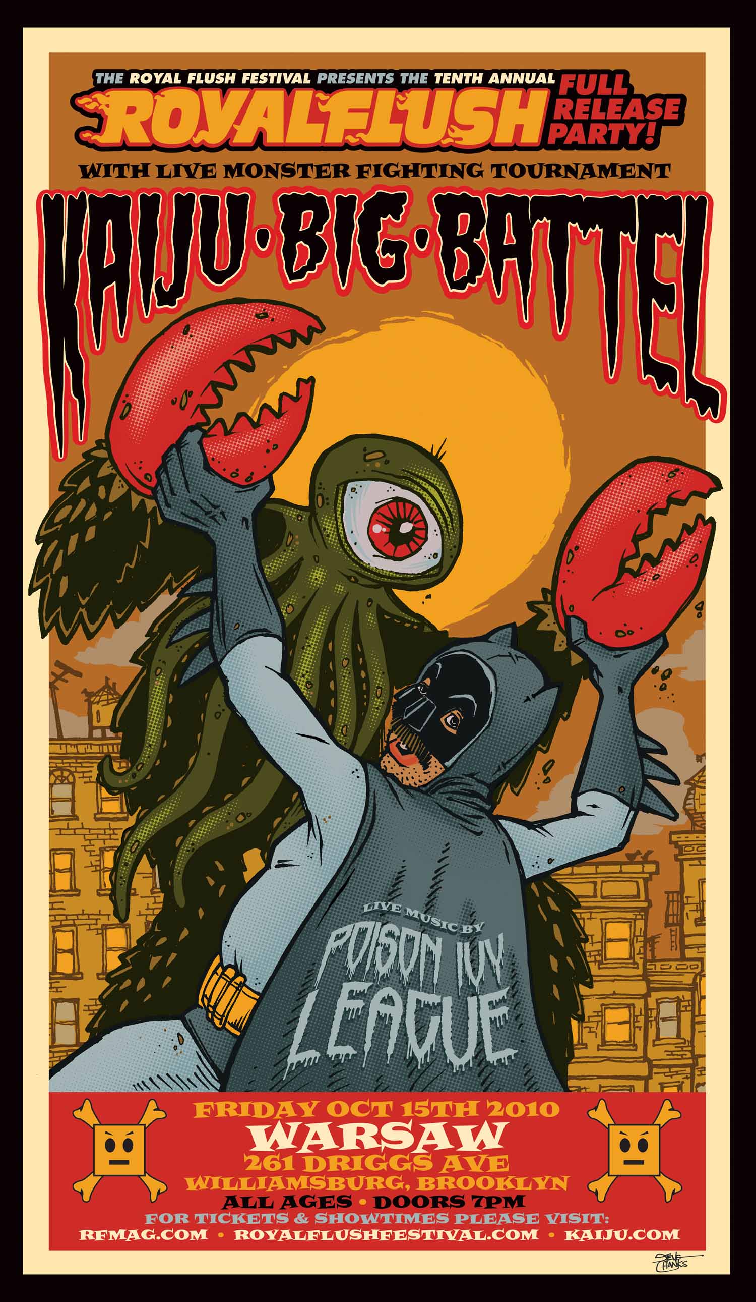 Kaiju Big Battel to rumble at NY’s Royal Flush Festival